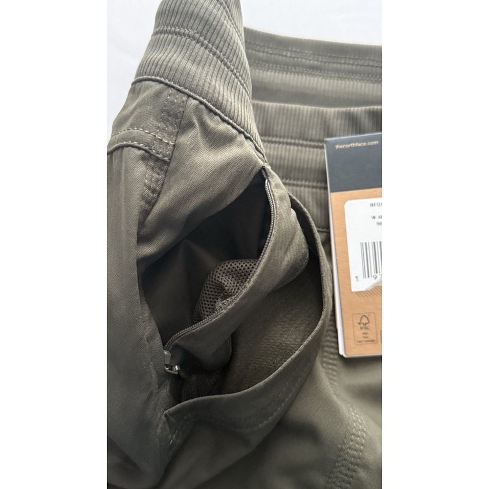 NWT The North Face Women's Aphrodite 2.0 Capri Pants Olive Green Size Large - Picture 5 of 9